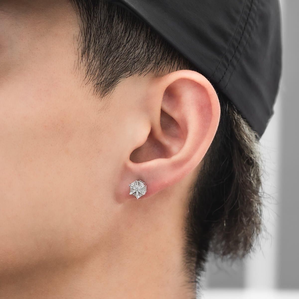 ダイヤモンド 10K ホワイトゴールド ピアス A0129126-WG ダイヤモンド 10K ホワイトゴールド ピアス A0129126-WG