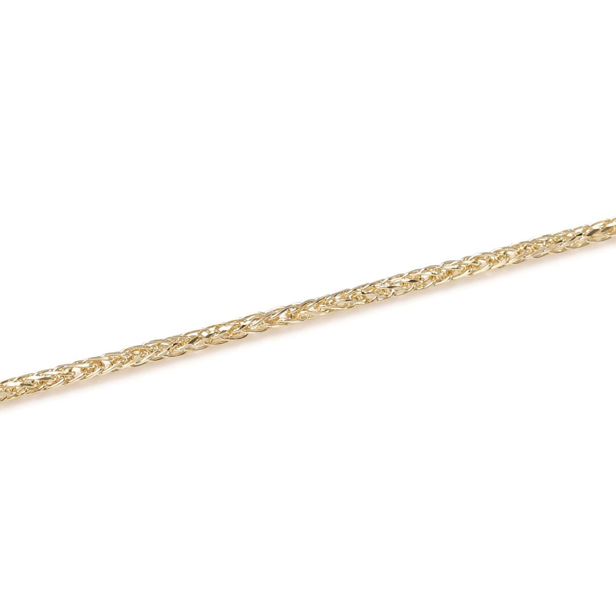 10K イエローゴールド フランクリンネックレス 幅1mm 40cm-55cm 10K イエローゴールド フランクリンネックレス 幅1mm 40cm-55cm