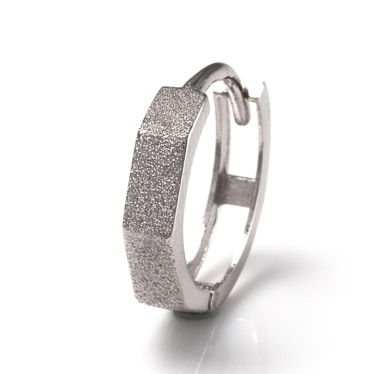 10K ホワイトゴールド ピアス 12mm - AVALANCHE OFFICIAL STORE 10K ホワイトゴールド ピアス 12mm - AVALANCHE OFFICIAL STORE