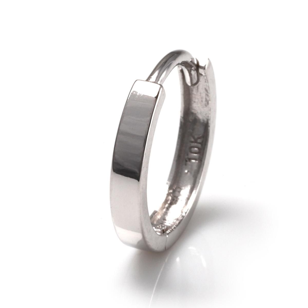 10K ホワイトゴールド ピアス 11mm - AVALANCHE OFFICIAL STORE 10K ホワイトゴールド ピアス 11mm - AVALANCHE OFFICIAL STORE