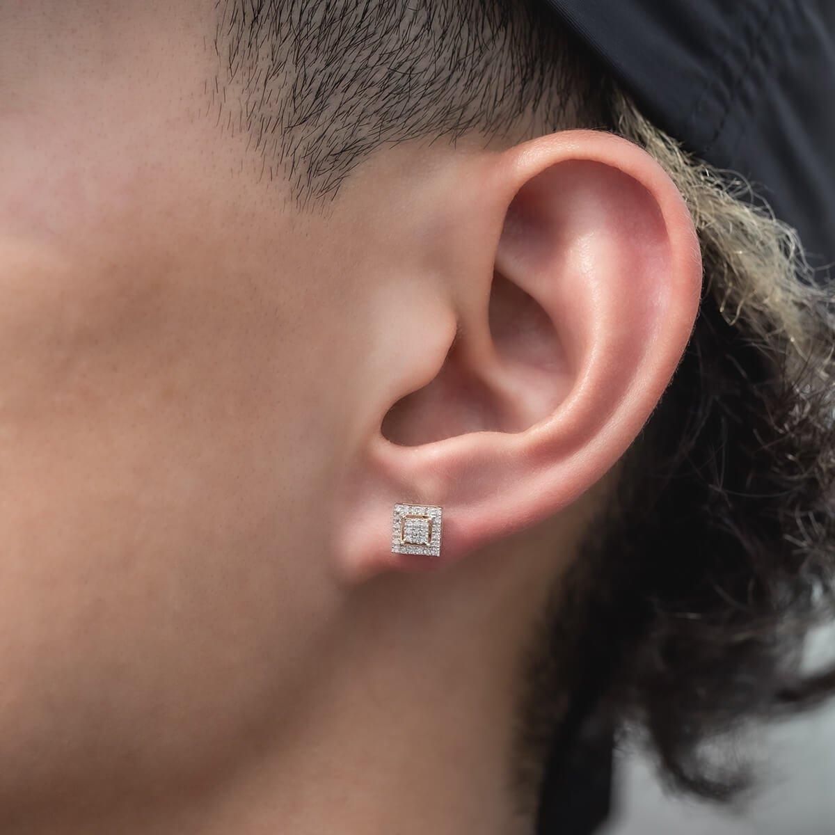 ダイヤモンド 10K イエローゴールド ピアス 6.2mm AGME-133-YG ダイヤモンド 10K イエローゴールド ピアス 6.2mm AGME-133-YG
