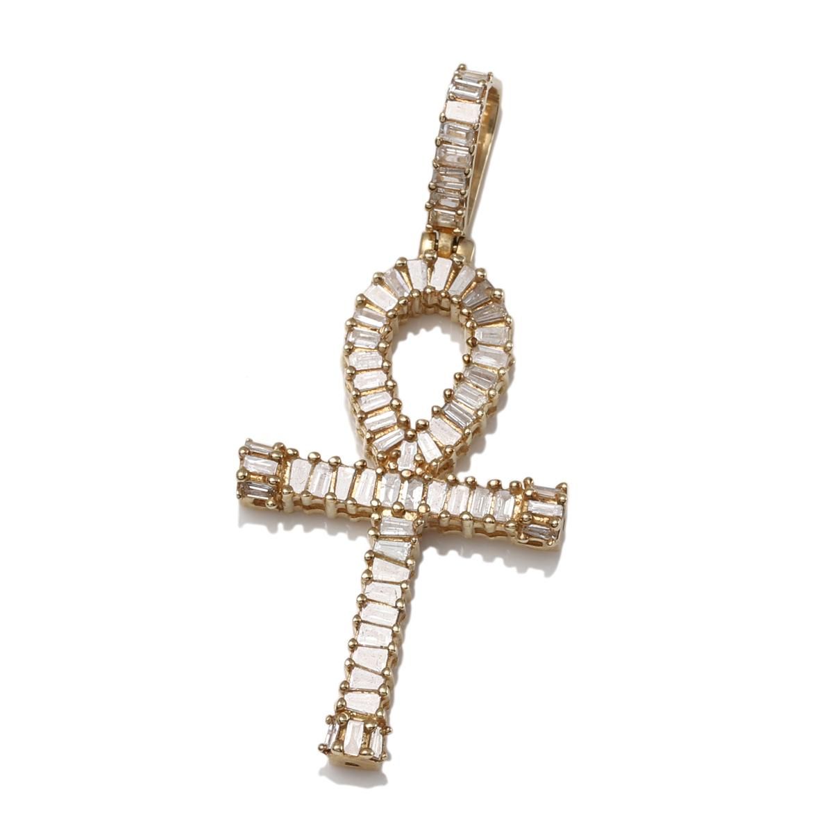 ダイヤモンド 10K イエローゴールド ペンダント - AVALANCHE