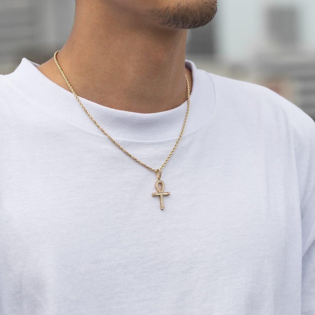 アヴァランチ10K YG ダイヤモンド1.02ct クロスネックレストップ! アヴァランチ10K YG ダイヤモンド1.02ct クロスネックレストップ!