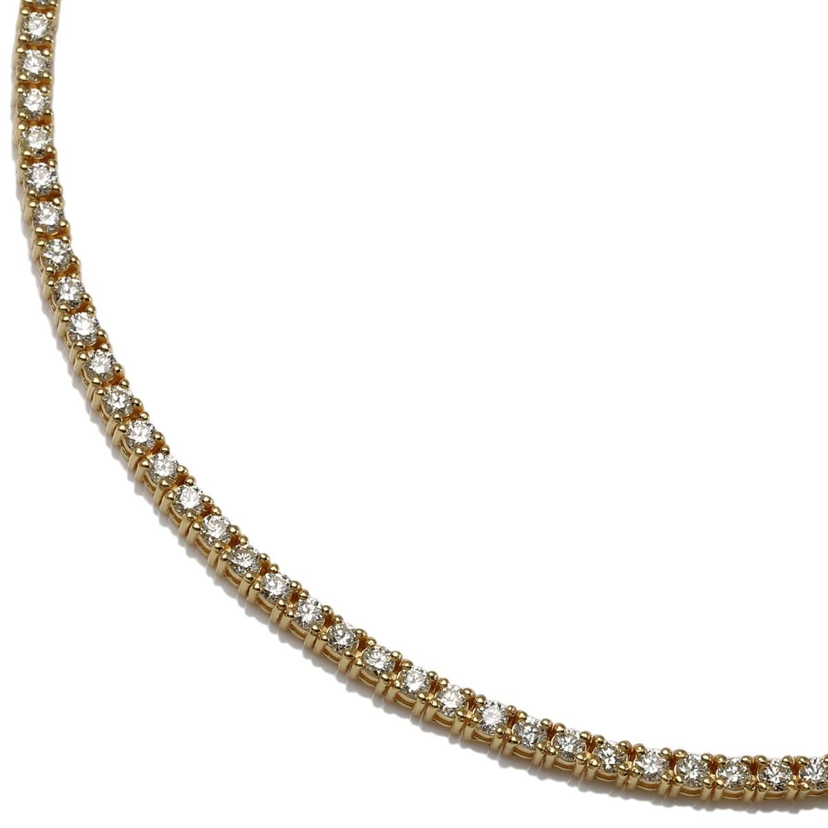 ダイヤモンド 10K イエローゴールド テニスネックレス 幅2.2mm 51cm 定価 1,070,000円【30%OFF】 - AVALANCHE OFFICIAL STORE ダイヤモンド 10K イエローゴールド テニスネックレス 幅2.2mm 51cm 定価 1,070,000円【30%OFF】 - AVALANCHE OFFICIAL STORE