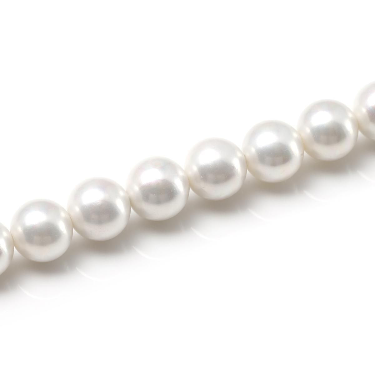 シルバー パールブレスレット 幅7mm 20cm ASPN-001 - AVALANCHE シルバー パールブレスレット 幅7mm 20cm ASPN-001 - AVALANCHE