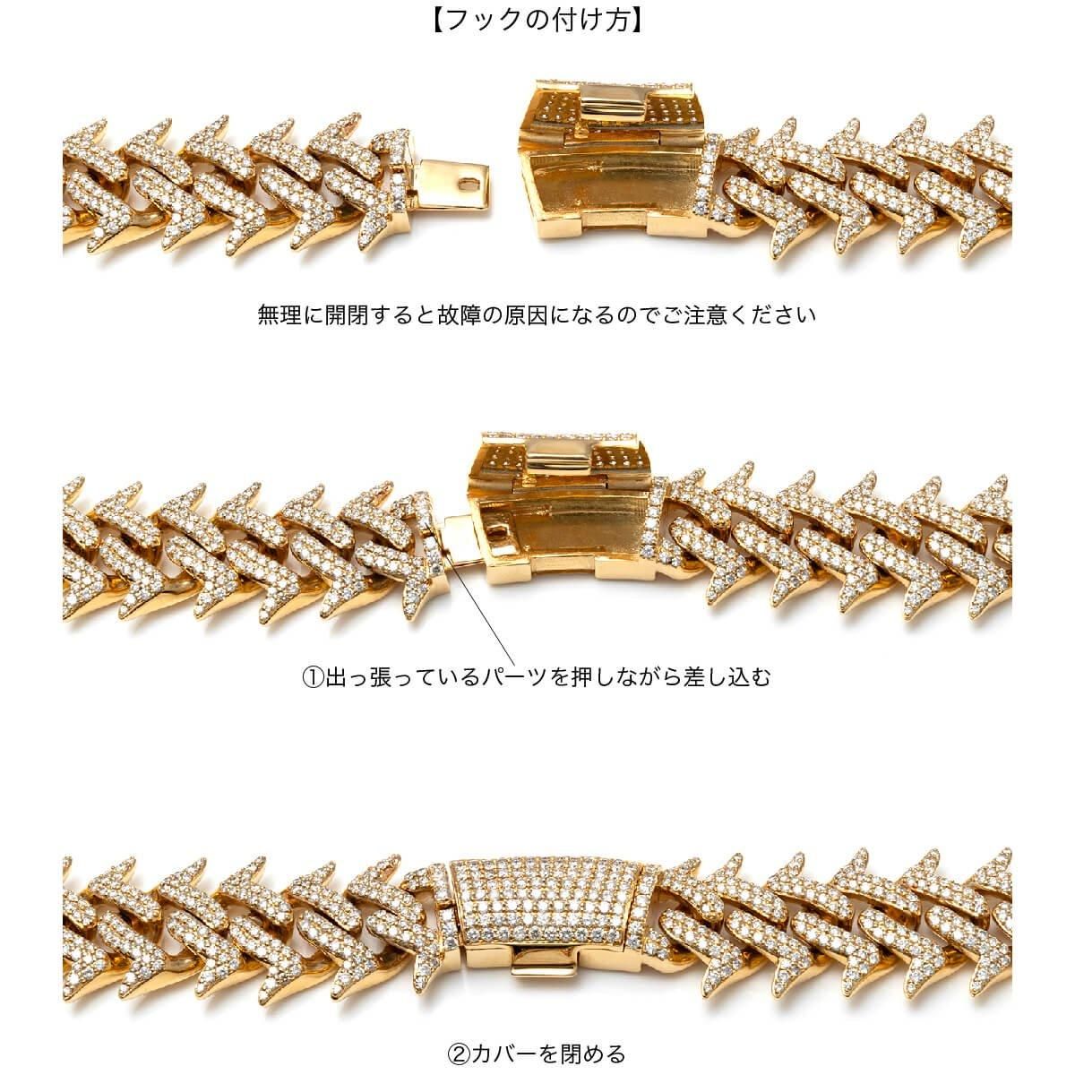 ダイヤモンド 10K イエローゴールド スパイクマイアミネックレス 幅21mm 48cm定価6,250,000円【30%OFF】※海外取寄商品の為2週間程の期間を頂きます - AVALANCHE OFFICIAL STORE ダイヤモンド 10K イエローゴールド スパイクマイアミネックレス 幅21mm 48cm定価6,250,000円【30%OFF】※海外取寄商品の為2週間程の期間を頂きます - AVALANCHE OFFICIAL STORE