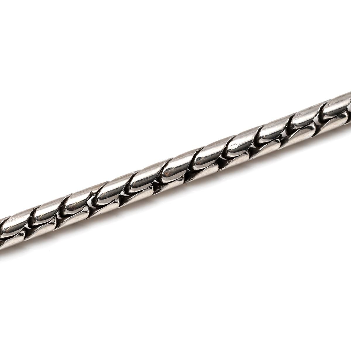 シルバー スネークネックレス 幅3mm 51cm-56cm いぶし加工 SUMP シルバー スネークネックレス 幅3mm 51cm-56cm いぶし加工 SUMP