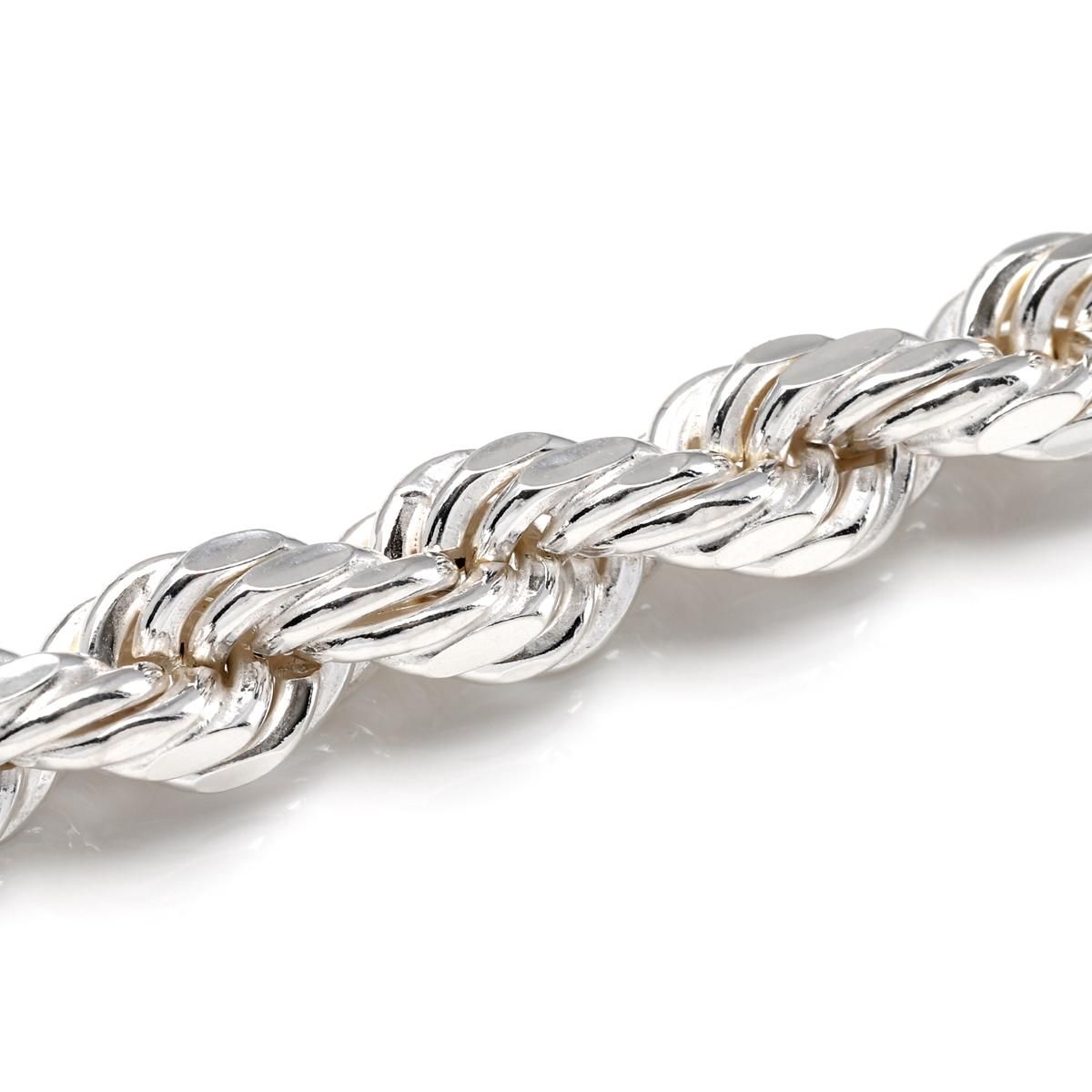 シルバー ロープネックレス 幅8mm 56cm-61cm ACHHW125 シルバー ロープネックレス 幅8mm 56cm-61cm ACHHW125