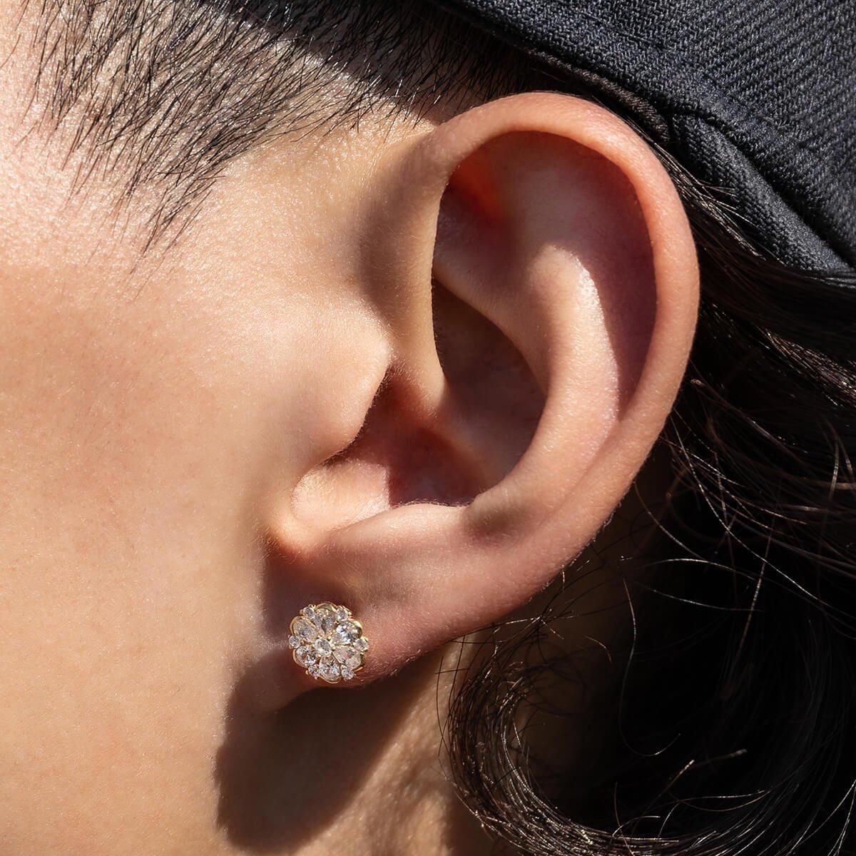 10K イエローゴールド ピアス 8mm - AVALANCHE OFFICIAL STORE 10K イエローゴールド ピアス 8mm - AVALANCHE OFFICIAL STORE