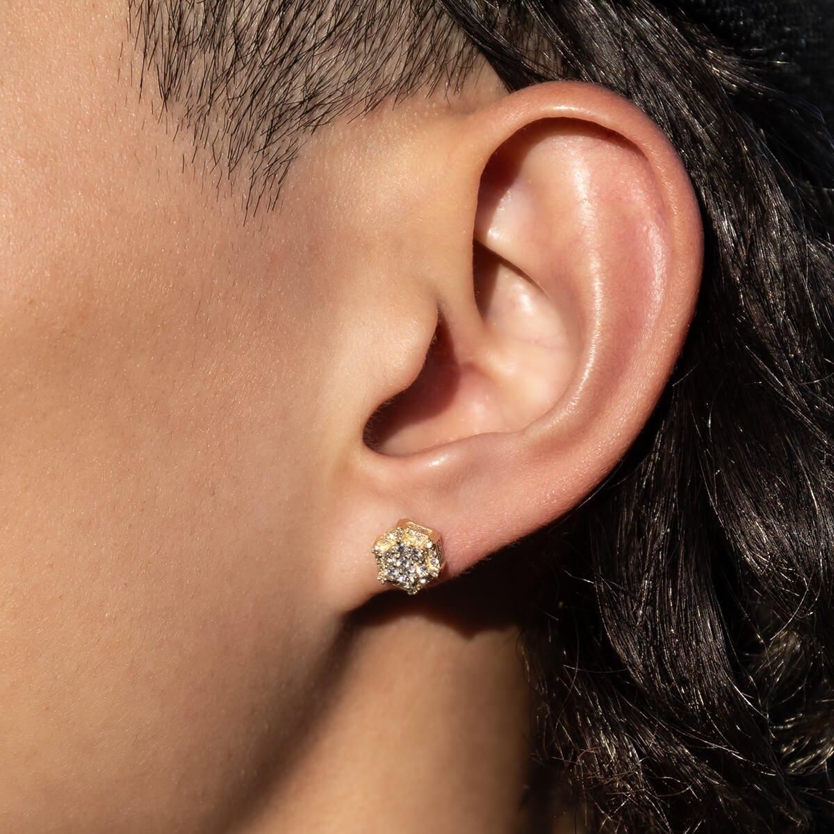 ダイヤモンド 10K イエローゴールド ピアス A0126266-ALY ダイヤモンド 10K イエローゴールド ピアス A0126266-ALY