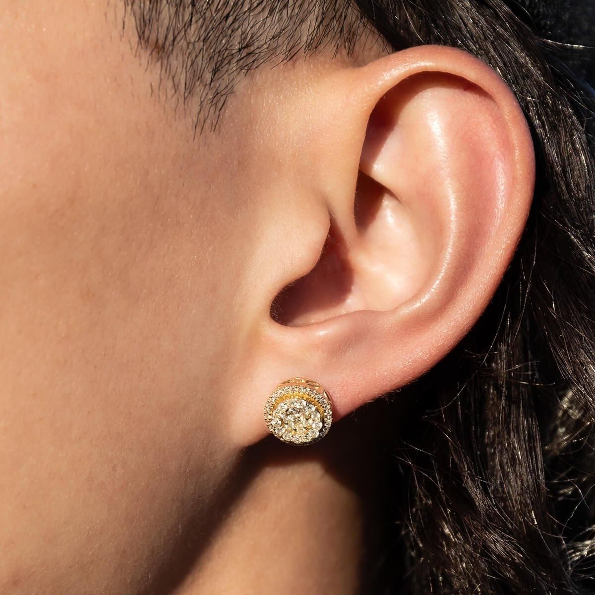 ファッション好きが選ぶ人気ブランドランキング ダイヤモンド 10K イエローゴールド ピアス 10mm A0125993-ALY アクセサリー