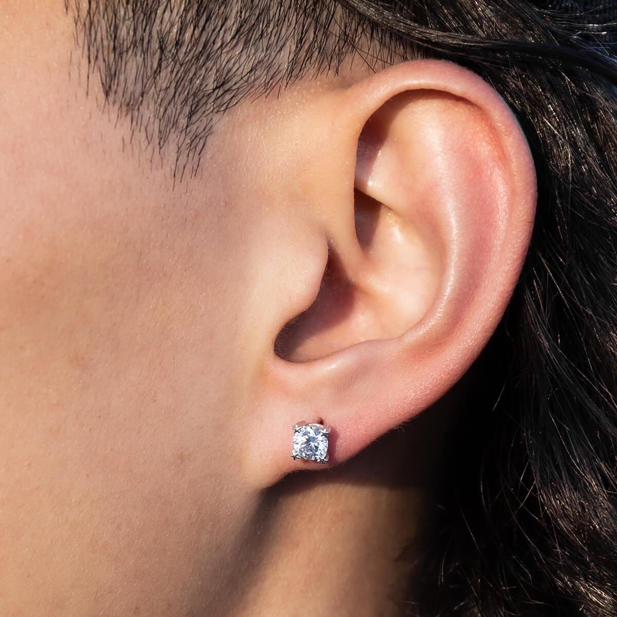 10K ホワイトゴールド ピアス 5mm - AVALANCHE OFFICIAL STORE 10K ホワイトゴールド ピアス 5mm - AVALANCHE OFFICIAL STORE
