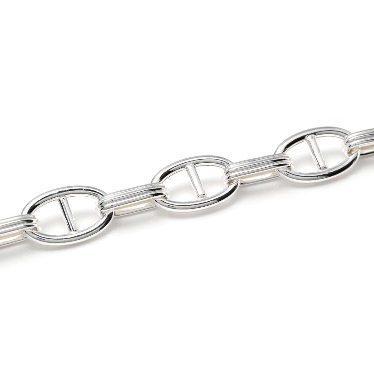 シルバー アンカーブレスレット 幅14mm 18cm-22cm GIU732 シルバー アンカーブレスレット 幅14mm 18cm-22cm GIU732