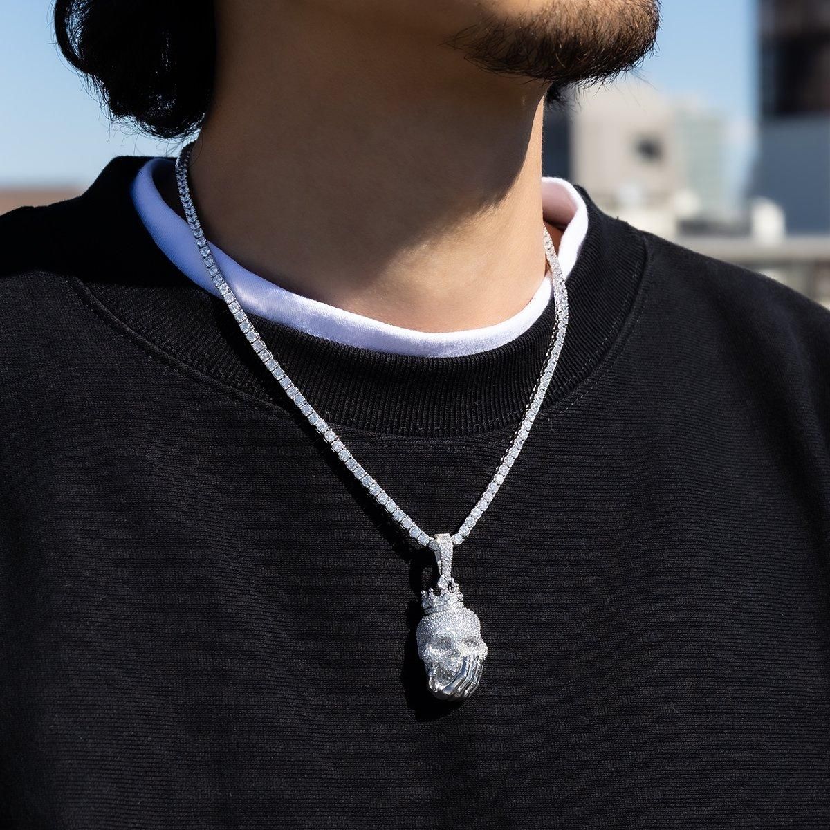シルバー ネックレス&ペンダント 45cm-50cm 3-10497-01/3-10496