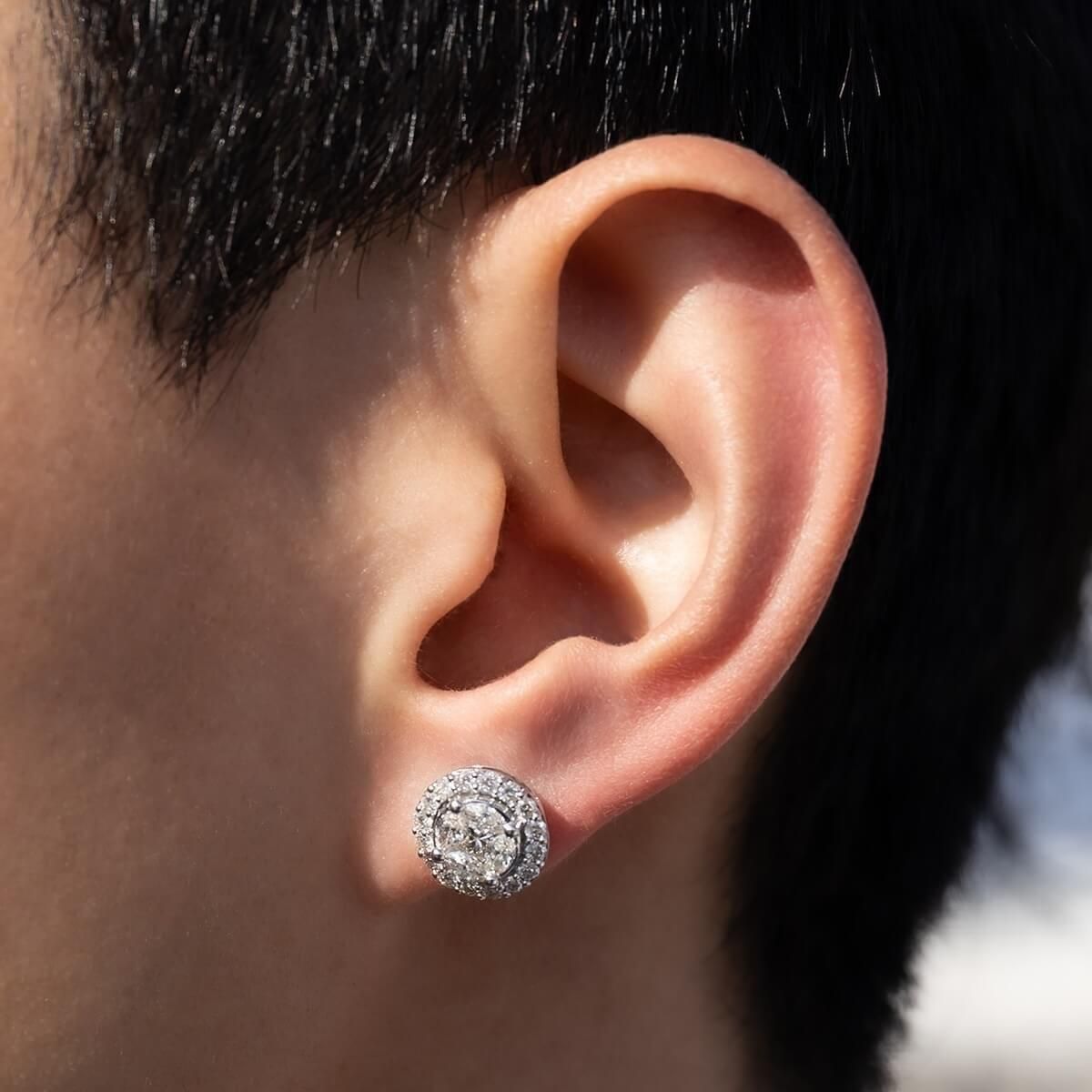 ホワイトゴールド ピアス - AVALANCHE OFFICIAL STORE ホワイトゴールド ピアス - AVALANCHE OFFICIAL STORE