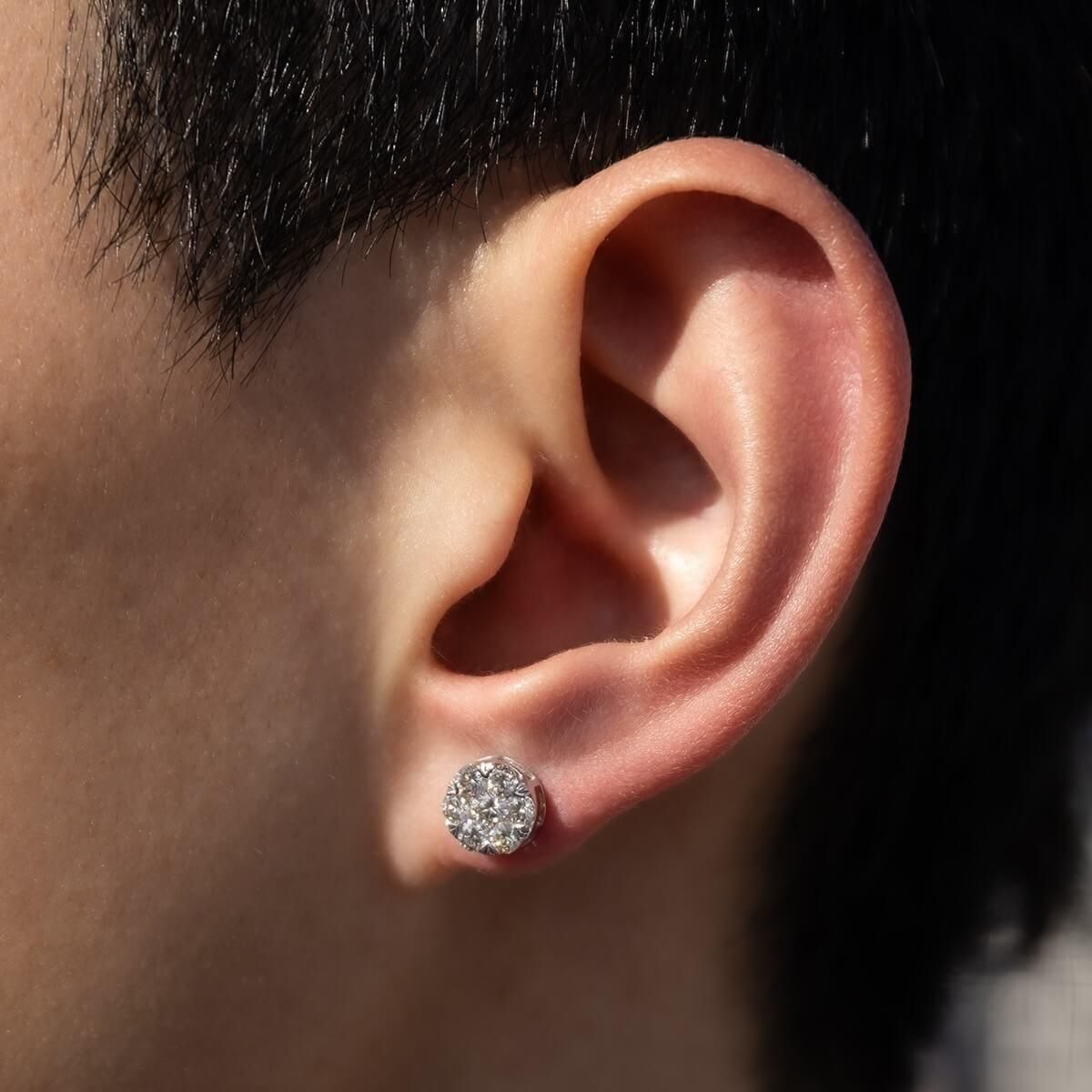 ホワイトゴールド ピアス - AVALANCHE OFFICIAL STORE ホワイトゴールド ピアス - AVALANCHE OFFICIAL STORE