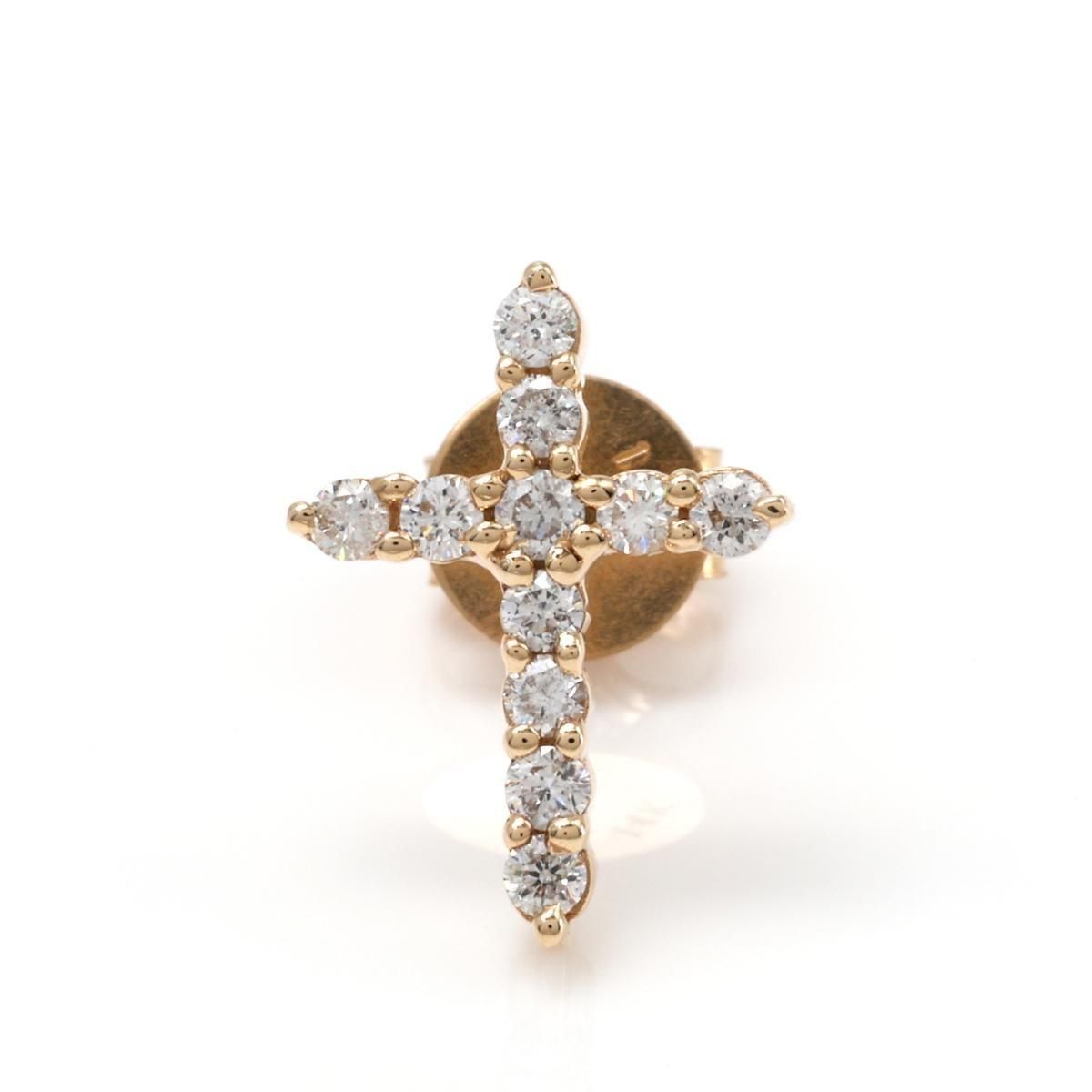 ダイヤモンド 14K イエローゴールド ピアス A0132272-YG ダイヤモンド 14K イエローゴールド ピアス A0132272-YG