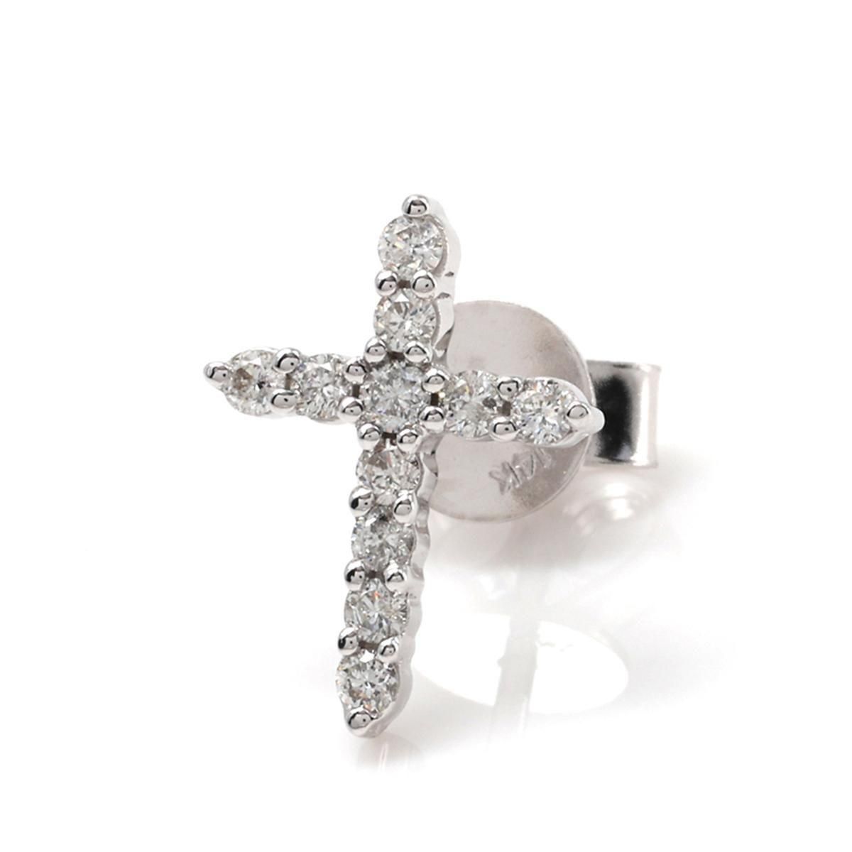 ダイヤモンド 14K ホワイトゴールド ピアス A0132272-WG - AVALANCHE