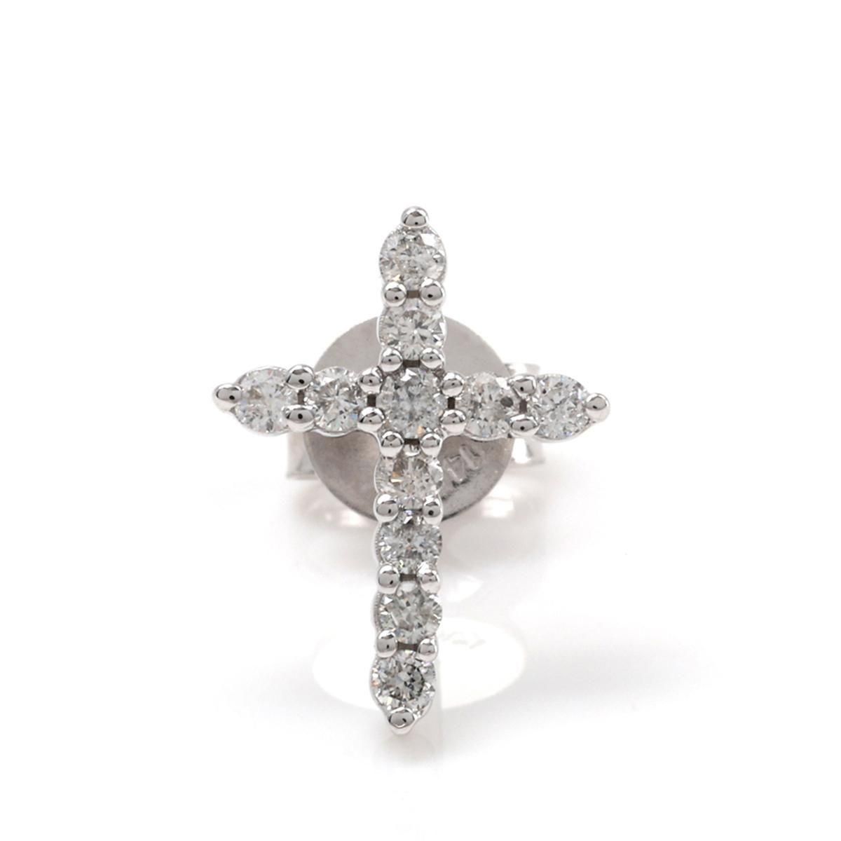 ダイヤモンド 14K ホワイトゴールド ピアス A0132272-WG - AVALANCHE