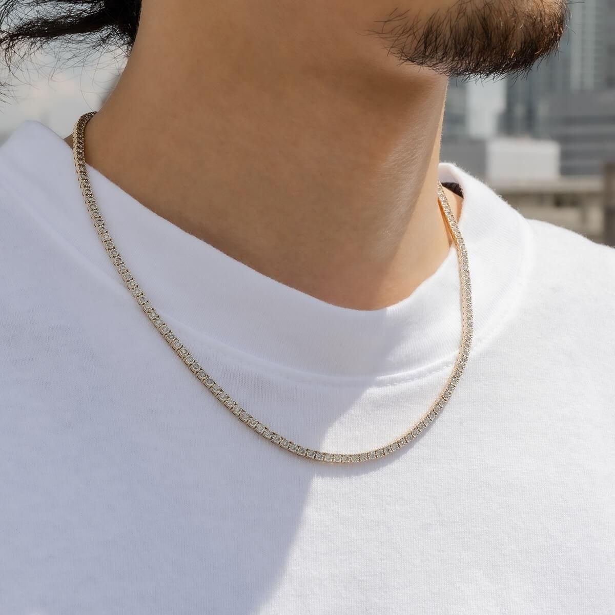 最高級品 早い者勝ち 平野紫耀愛用 テニスネックレス｜Yahoo
