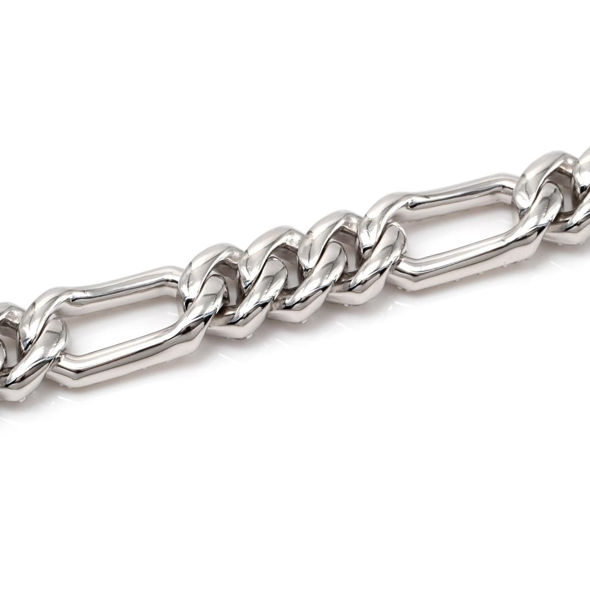シルバー フィガロネックレス 幅8mm 50cm A2024L1114-8mm