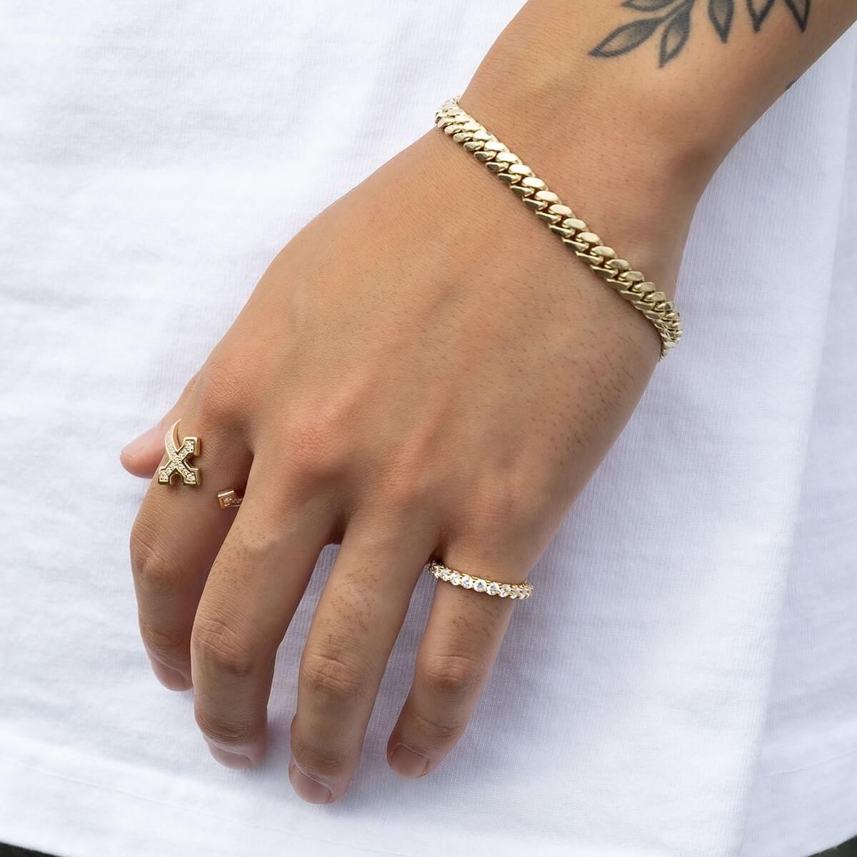 10K イエローゴールド リング 10号-13号 ANLF454 - AVALANCHE OFFICIAL