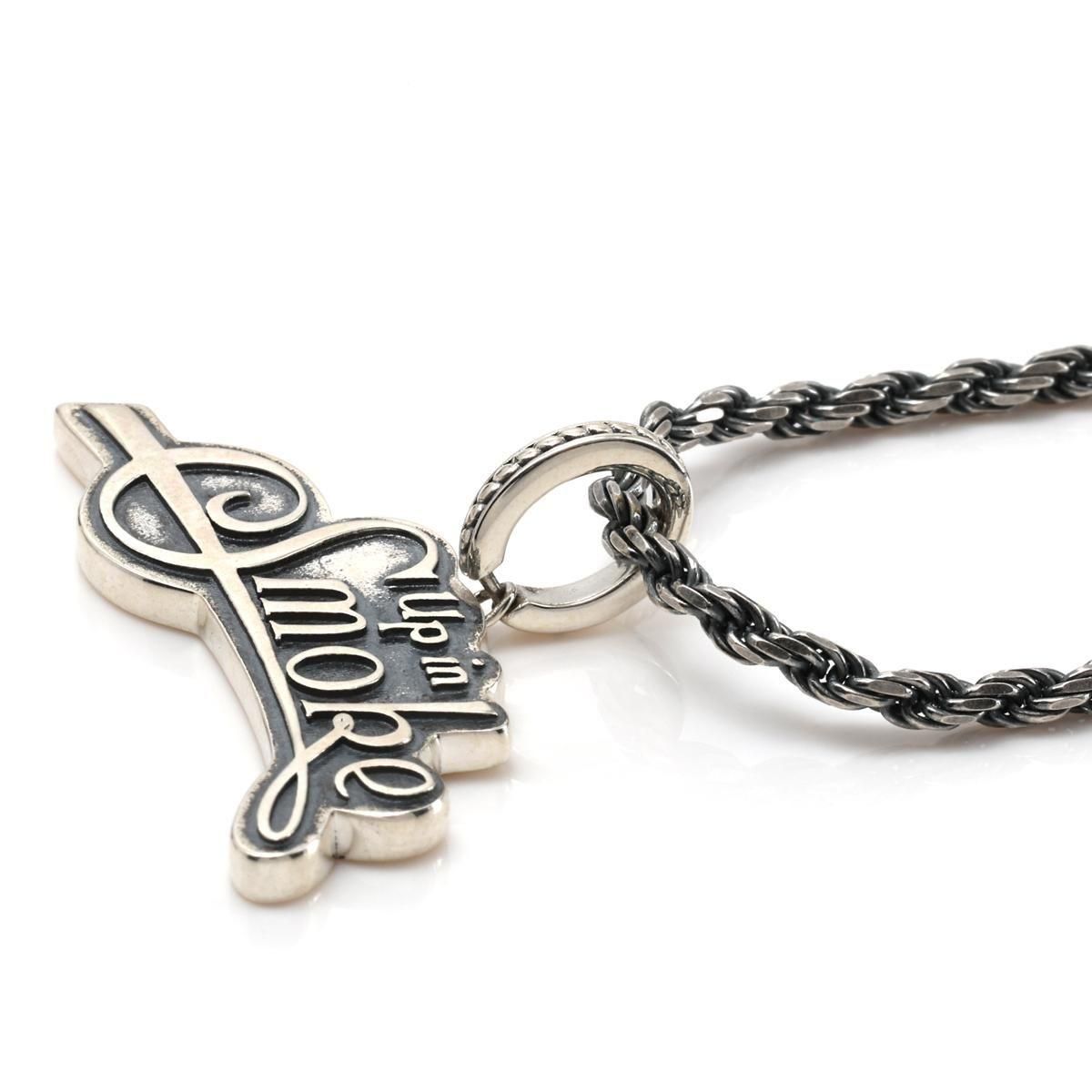 シルバー ネックレス&ペンダント 45cm-55cm いぶし加工 ANP-003