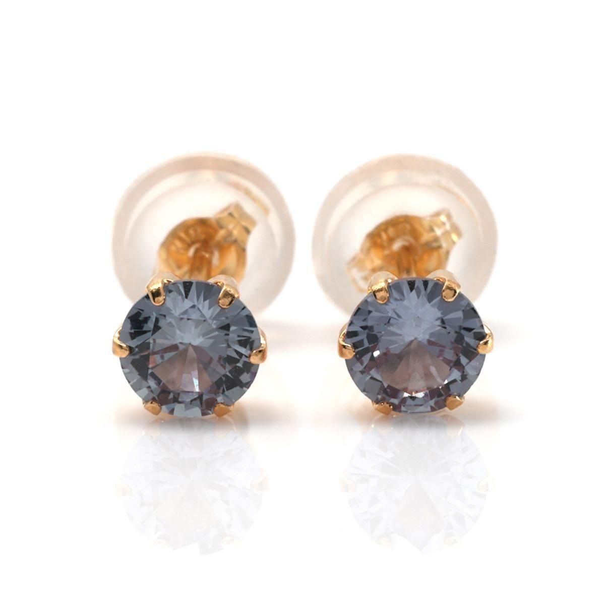 18K イエローゴールド ピアス 4mm 903567070 - AVALANCHE OFFICIAL STORE