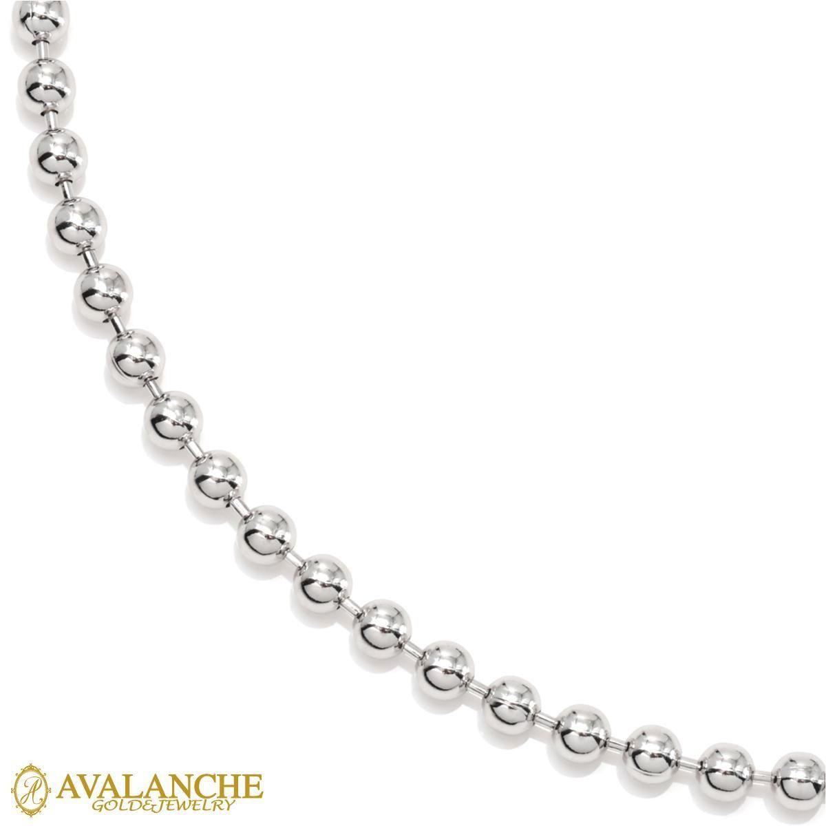 AVALANCHE ツイストスパークルネックレス 50cm シルバー925 シルバー ツイストスパークルネックレス 幅3mm 35cm-60cm HB-D