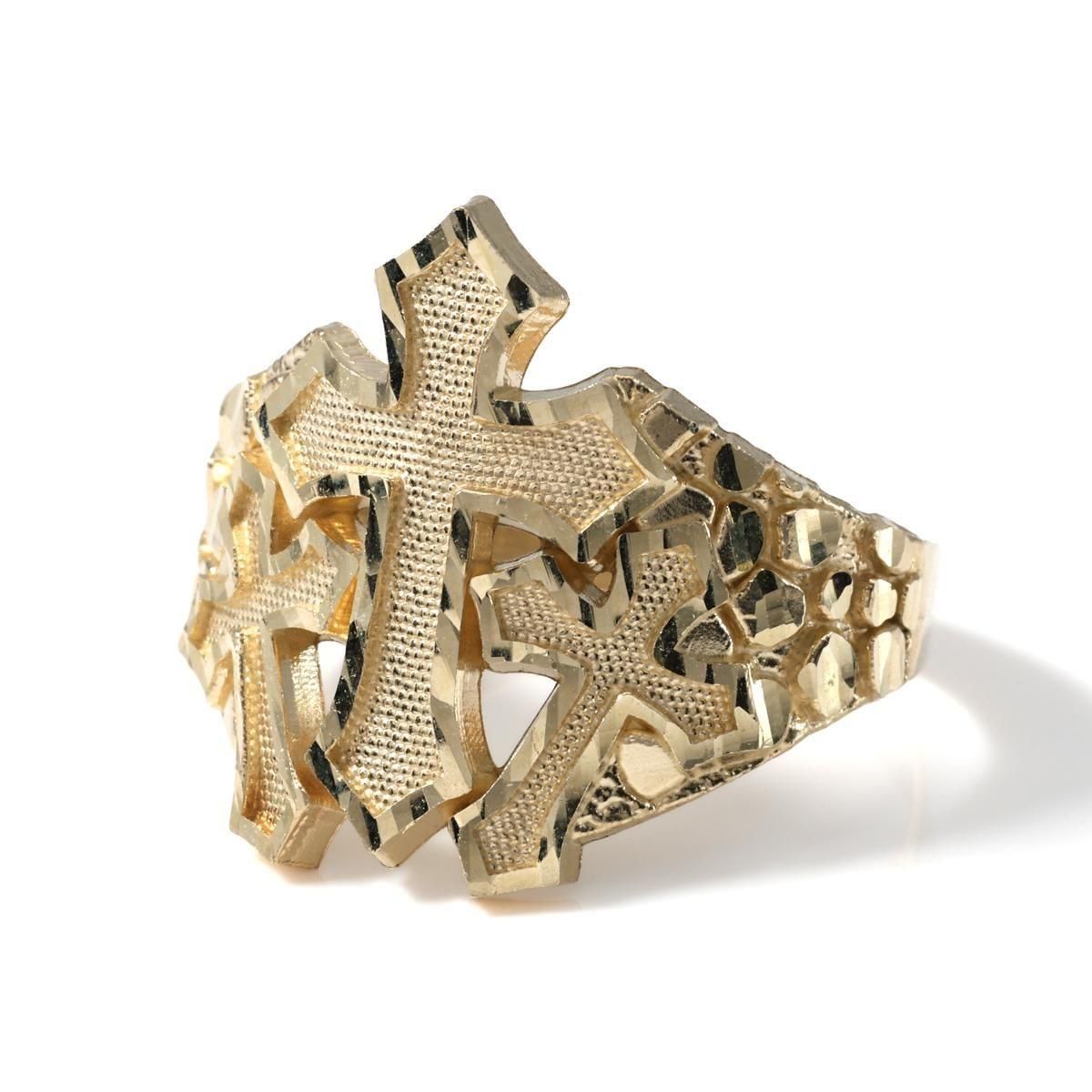 10K イエローゴールド リング 18号 ASKMP-2508-R08 - AVALANCHE