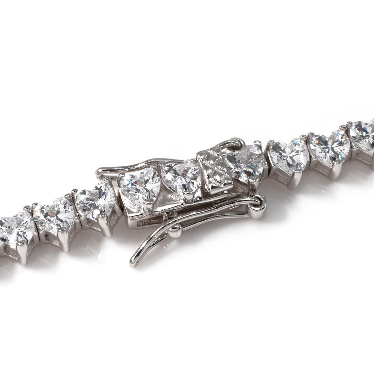 アヴァランチ　テニス シルバー テニスブレスレット 幅8.7mm 18cm-20cm AHBL-L003