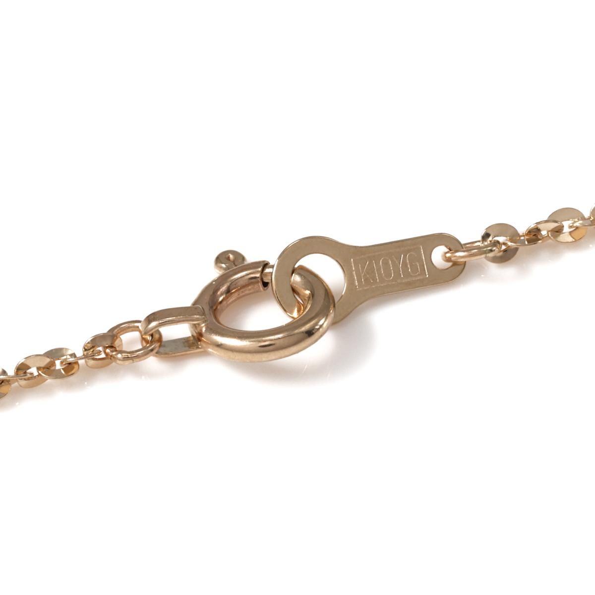 ヴェル ゴールド55cm 10K イエローゴールド ペンダント Mサイズ 3-9159-02