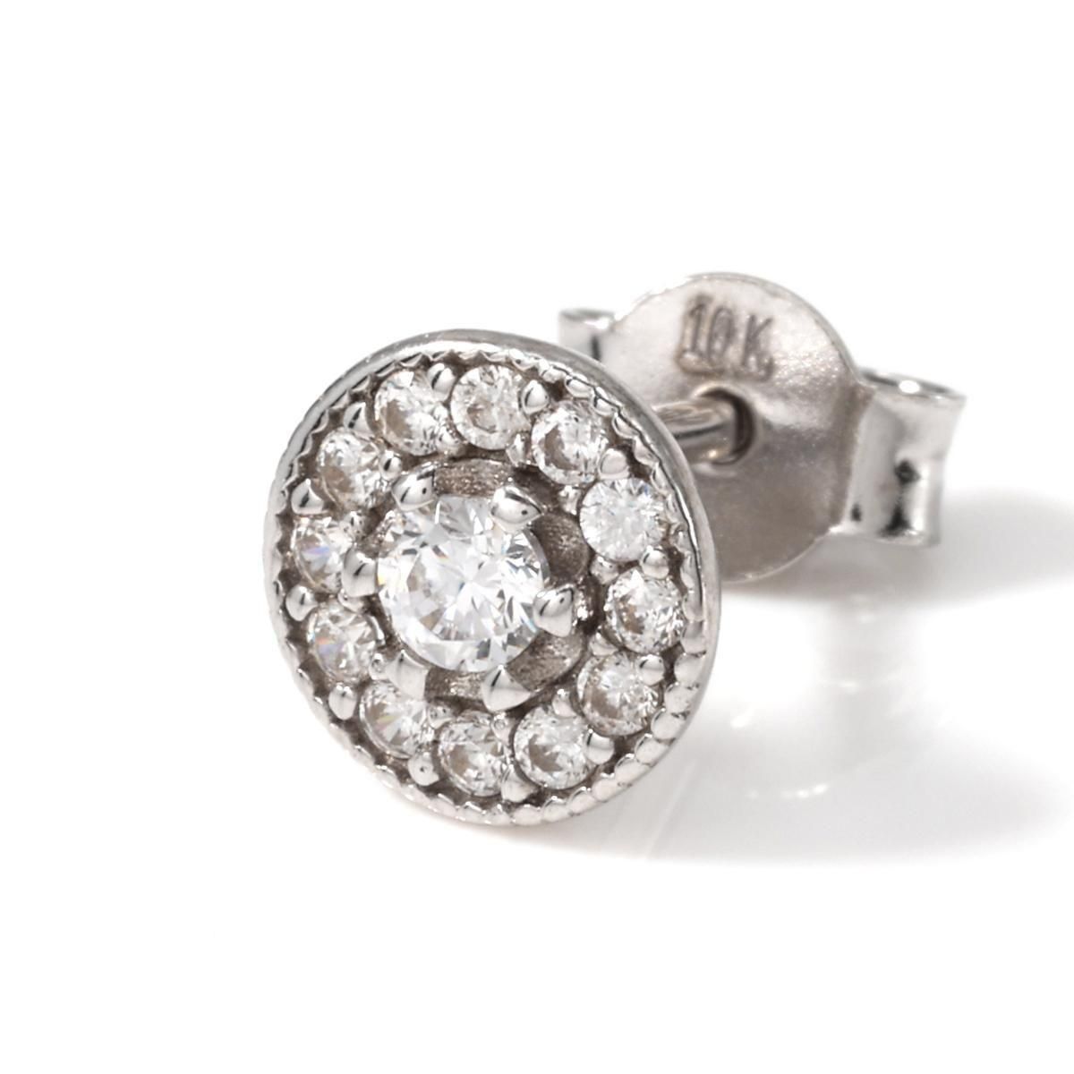 AVALANCHE 10kホワイトゴールドピアス7mm(片耳用) 10K ホワイトゴールド ピアス 7mm - AVALANCHE OFFICIAL STORE