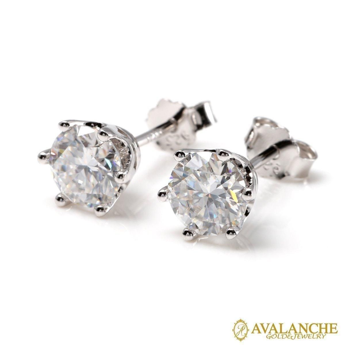 アバランチ s925 モアサナイト8mm金アレ対応！ アバランチ s925 モアサナイト8mm金アレ対応！