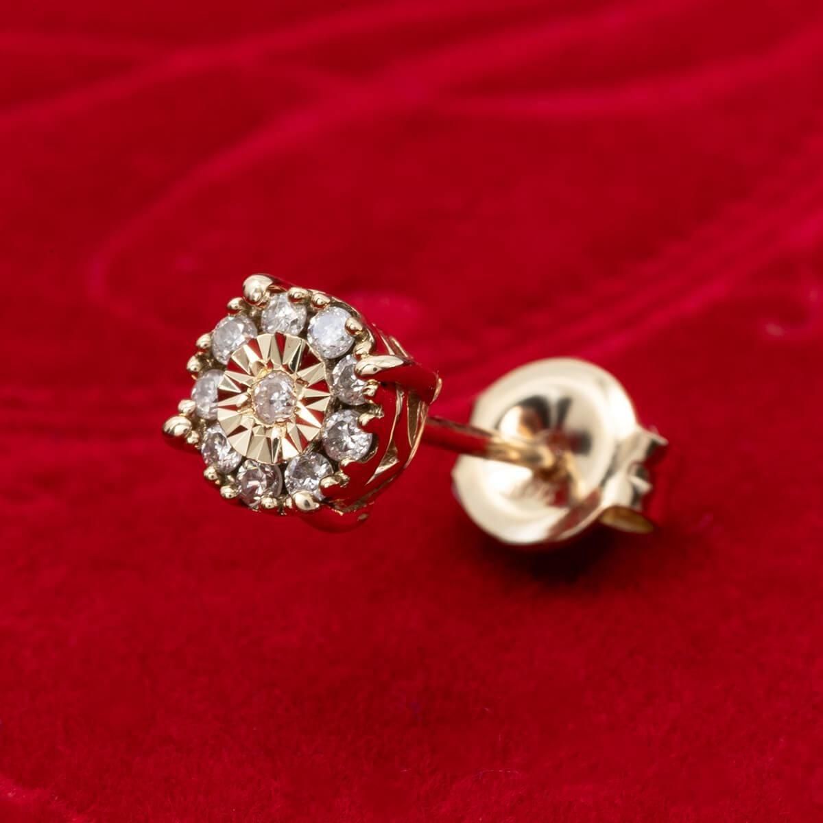 クリスマス限定ギフトセット ダイヤモンド 10K イエローゴールド