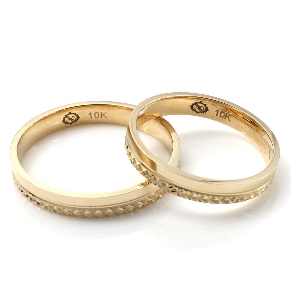 クリスマス限定ギフトセット 10K イエローゴールド リング 5号-25号