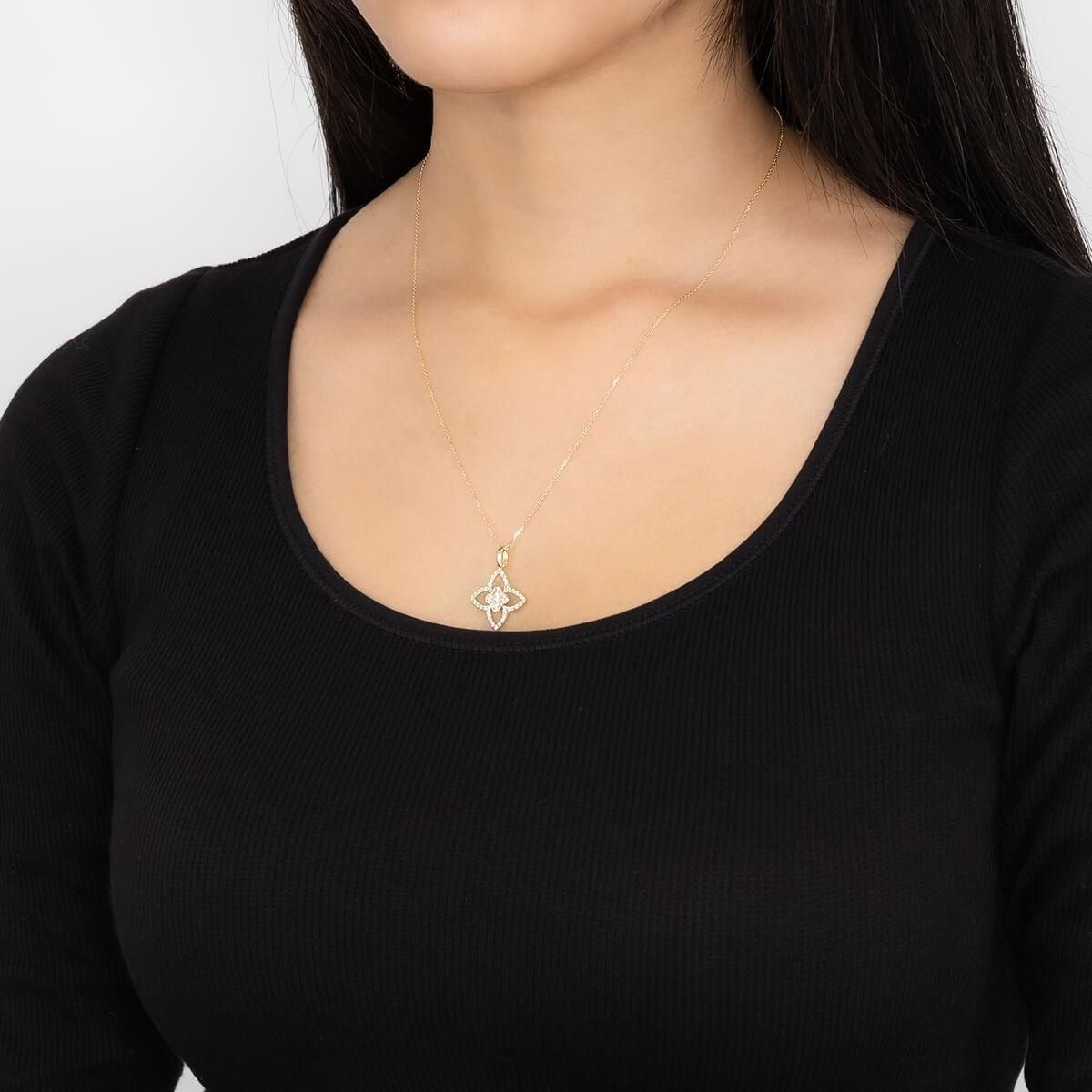 クリスマス限定ギフトセット 10K イエローゴールド ネックレス