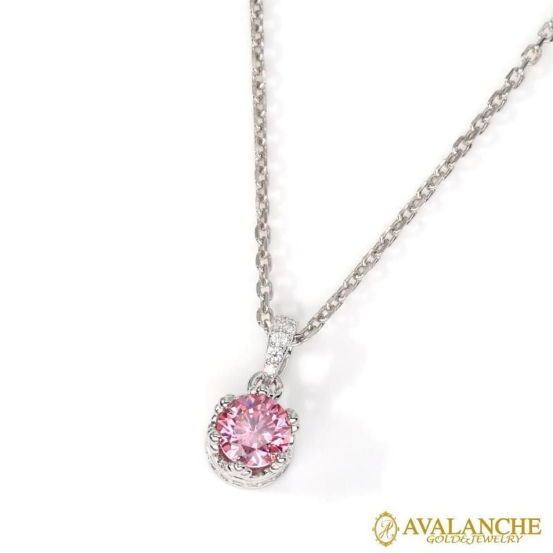 �⥢���ʥ��� ����С� �ͥå��쥹&�ڥ����� 41cm��CROWN-0.5CT-PK-CH279