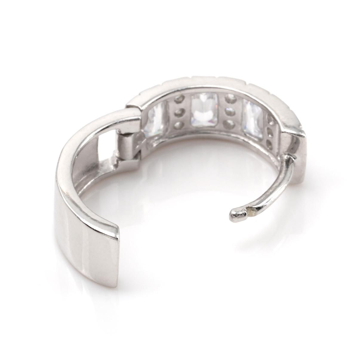 10K ホワイトゴールド ピアス 13mm - AVALANCHE OFFICIAL STORE 10K ホワイトゴールド ピアス 13mm - AVALANCHE OFFICIAL STORE