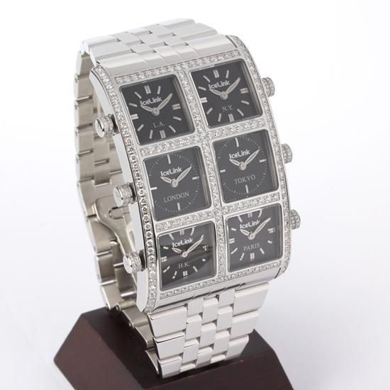 【極希少】Ice link 6time zone ambassador 極希少】Ice link 6time zone ambassador Robert Maron Watches