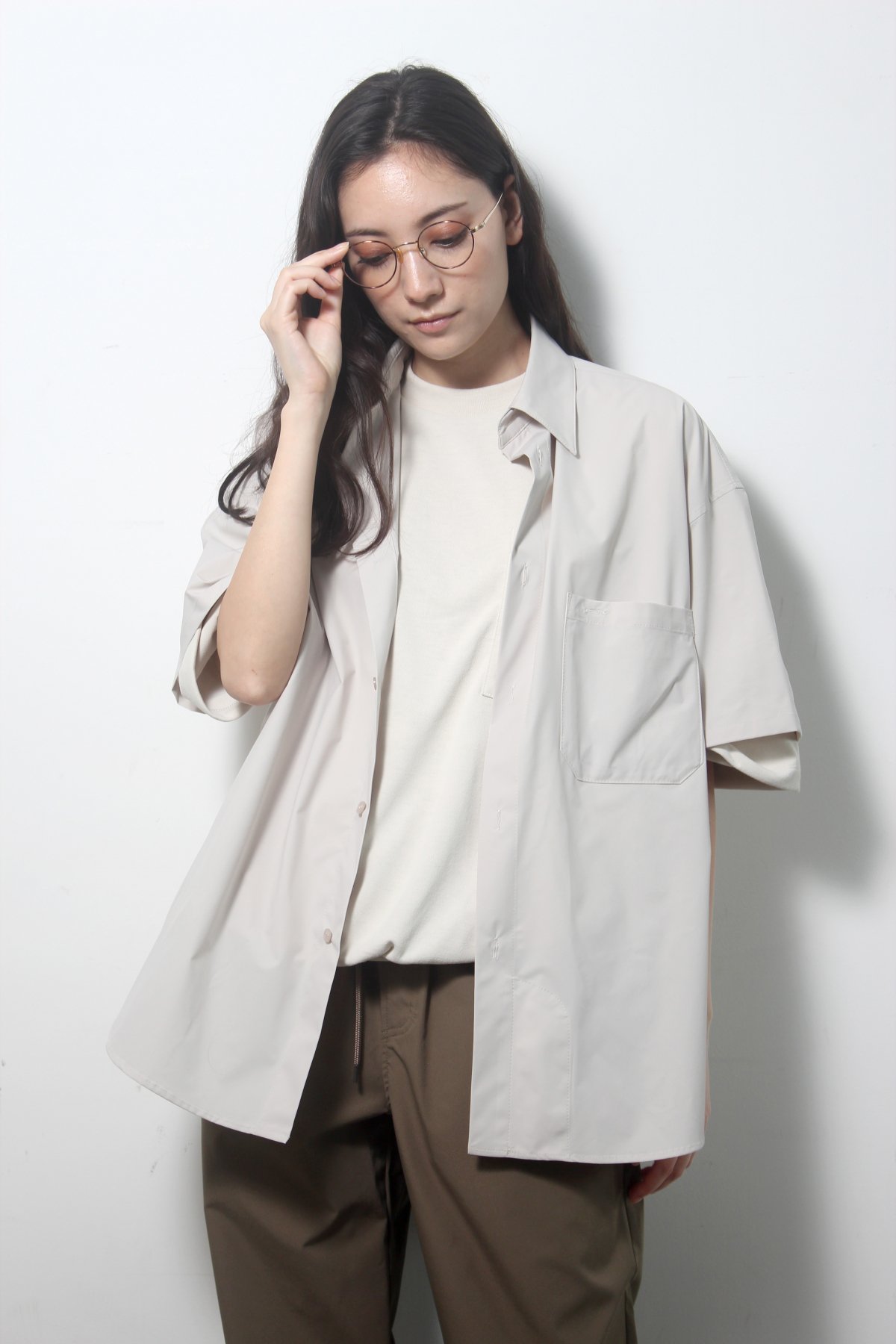 S/S Over size SHIRTS(SOLOTEX) 詳細画像1