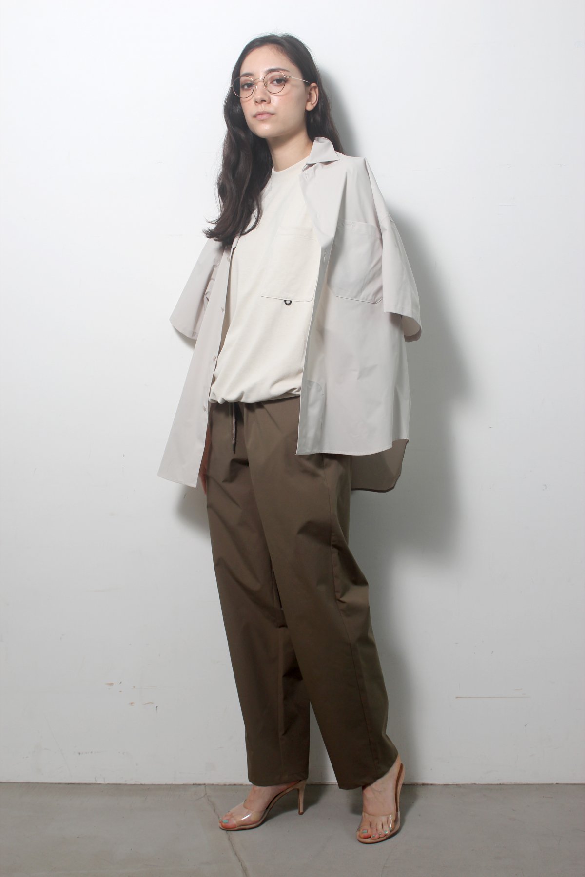 S/S Over size SHIRTS(SOLOTEX)