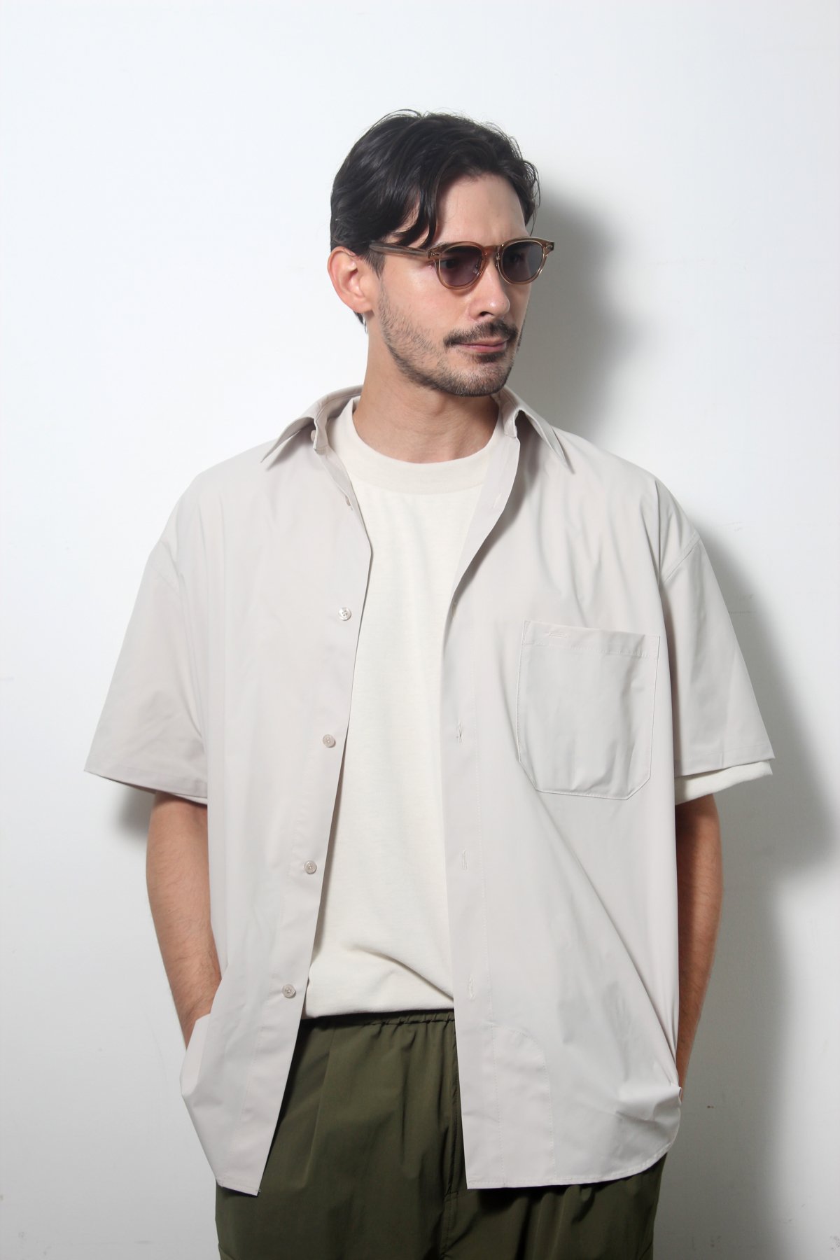 【SALE】S/S Over size SHIRTS(SOLOTEX)