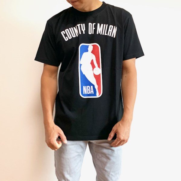 NBA × MARCELO BURLON / T-SHIRT / ブラック / Tシャツ- マルセロ