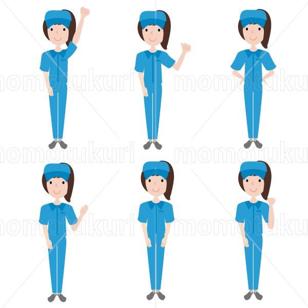 ハウスクリーニング 女性 6人 セット Set オレンジ 長袖 帽子 ネクタイ こちらです よろしくお願い します おまかせください 頑張ります 腰に手を当てる ハウスクリーニング 女性 6人 セット Set オレンジ 長袖 帽子 ネクタイ こちらです よろしくお願い します おまかせください 頑張ります 腰に手を当てる