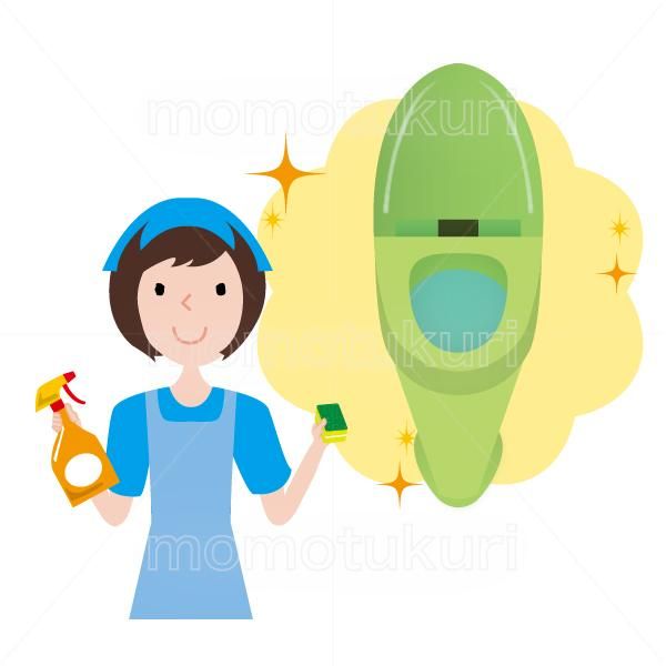 99円から390円素材sozai トイレ清掃後キラキラ ピカピカになった様子のイラスト ハウスクリーニング 女性 水色 半袖 エプロン スポンジと洗剤を持っている女性スタッフ イラスト 上半身 99円から390円素材sozai トイレ清掃後キラキラ ピカピカになった様子のイラスト ハウスクリーニング 女性 水色 半袖 エプロン スポンジと洗剤を持っている女性スタッフ イラスト 上半身