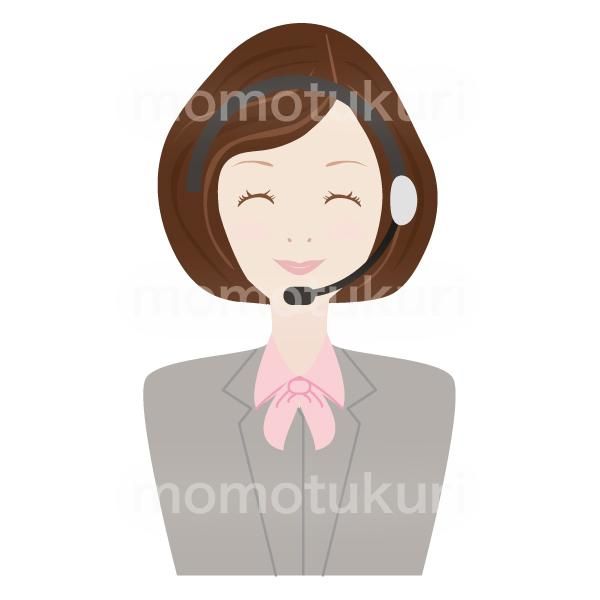 99円から390円素材sozai コールセンター女性 Ol ビジネス 仕事 上半身 イラスト ニコニコ 笑顔 99円から390円素材sozai コールセンター女性 Ol ビジネス 仕事 上半身 イラスト ニコニコ 笑顔