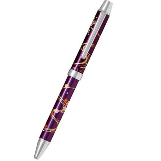 パイロット 複合筆記具 ボールペン黒０ ７mm 赤 シャープ０ ５ｍｍ ツープラスワン雅蒔絵 リュウスイサクラ ムラサキ 流水桜 紫 ｂｔｈｍ ３ｓｒ ｒｓｖ 万年筆 ガラスペンとインクの通販 名入れが早い Penstore ペンストア
