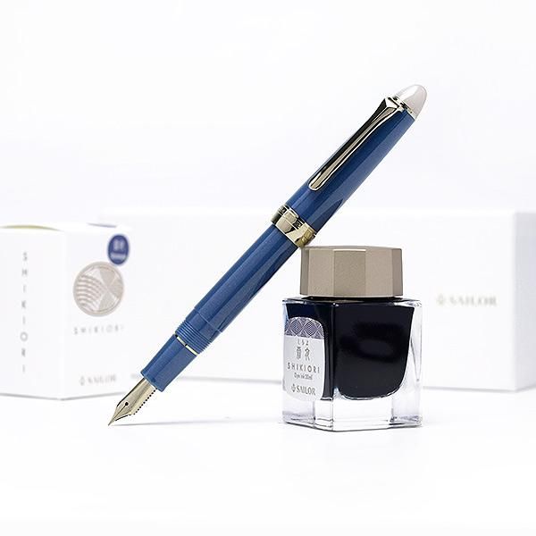 セーラー万年筆 四季織 万年筆 月夜の水面 霜夜 11-0558-204 商品詳細