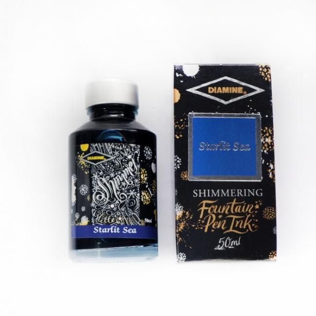 楽天市場】Diamine ダイアミン シマーリングインク 50ml : 高級